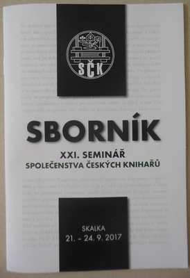 Sborník přednášek 2017 Skalák